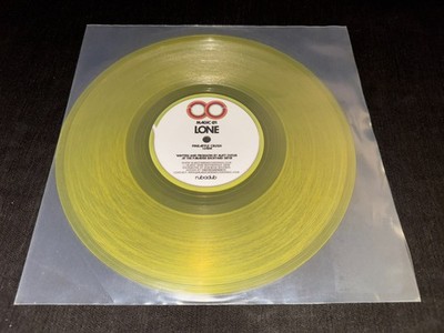 VINYL 10'' RECORDLP LONE PINEAPPLE CRUSH TECHNO GELB GRÜN TRANSPARENT MAGIC 01