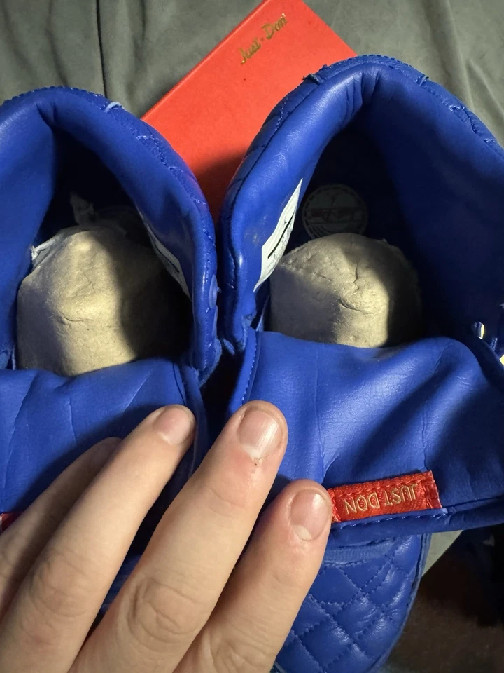 Just Don x Air Jordan 2 Retro University Royal Talla 9 Foto 4 de 4