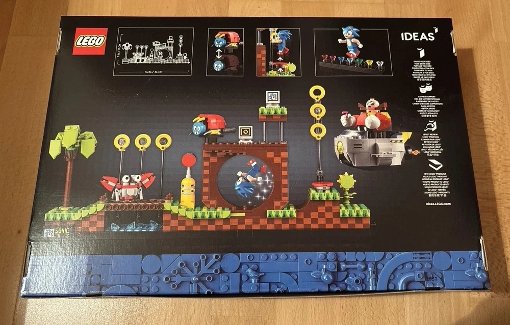 Lego 21331, Sonic The Hedgehdog, Neu