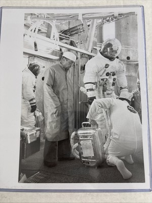 NASA Apollo 13 James Lovell Altitude Test Press Photo