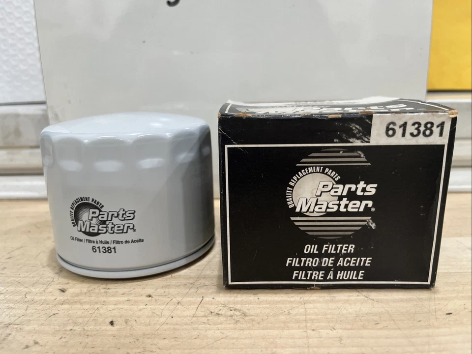 Filtro de aceite maestro NOS Parts 61381 Foto 2 de 2