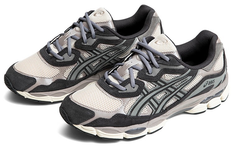 Size 4 - ASICS Gel NYC Oatmeal Obsidian Grey for sale online | eBay