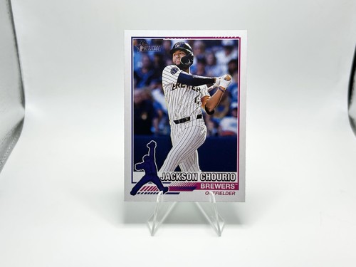 2025 Topps Heritage - Jackson Chourio 1976 Redefined #76R-6 Milwaukee Brewers