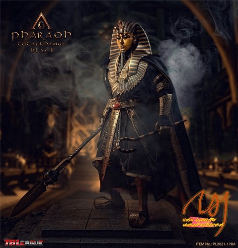 TBLeague NEW Pharaoh Tutankhamun - Black 1/6 Scale Figure IN STOCK Fast Ship - Picture 2 of 10