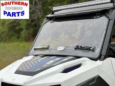 SEIZMIK FLIP UP VERSA VENT WINDSHIELD POLARIS GENERAL SCRATCH RES POLY 2016-2026