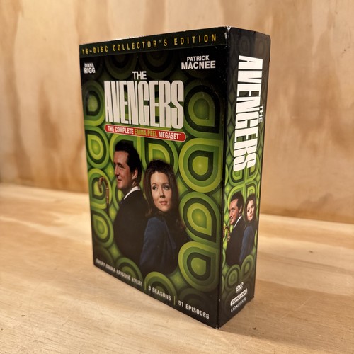 The Avengers: the Complete Emma Peel Megaset (DVD) 16-Disc Set Diana Rigg