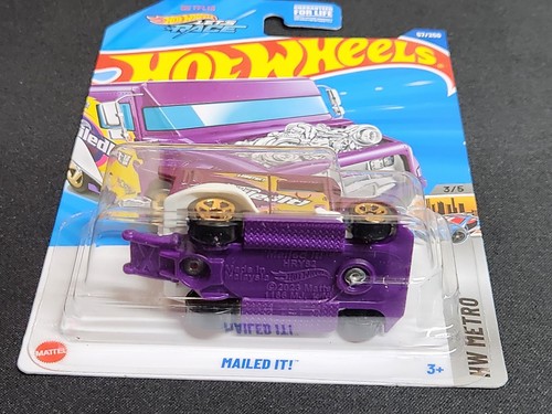 Hot Wheels Mailed It! Treasure Hunt, HW Metro Series, 1:64 Escala Coche Fundido A Troquel