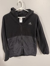 Boys Zip Up Adidas Hoodie Large 14/16
