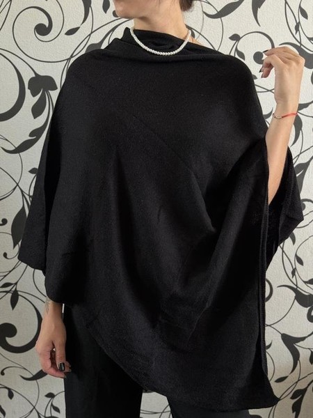 Women Fabiana Filippi Poncho Black Cashmere One