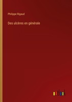 Des UlcèRes En GéNéRale Philippe Rigaud
