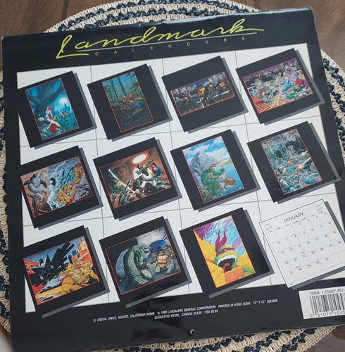 Vintage Original TMNT 1991 Calendar! Mirage Studios - Picture 2 of 9
