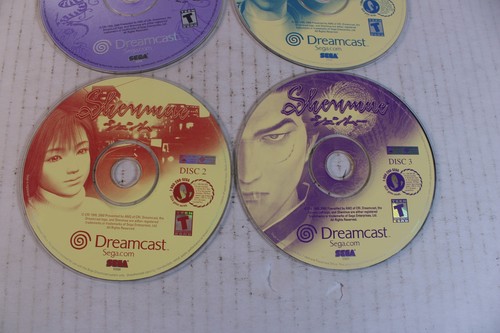 Shenmue (Dreamcast, 2000) - alle 4 Discs, original, getestet/funktioniert - Bild 3 von 8