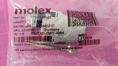 Molex FMK1G-09P7-4904 Plug Set 9Pole Male _0,06_5