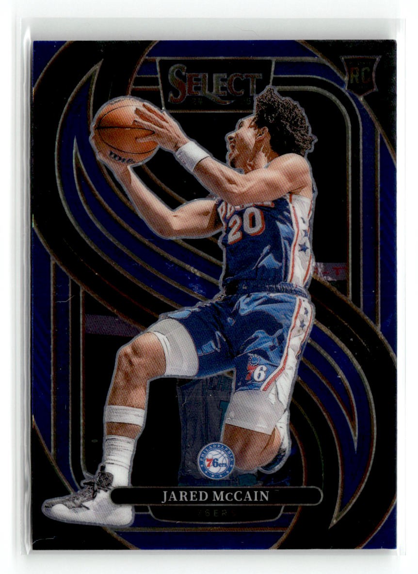2024-25 Panini Select #184 Jared McCain Blue (Retail)