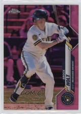 2020 Topps Chrome Update Target Pink Refractor Brock Holt #U-45 10vb