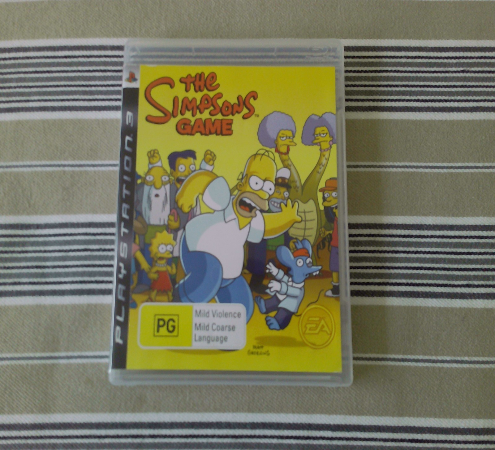 THE SIMPSONS GAME - SONY PLAYSTATION PS3 PAL GAME