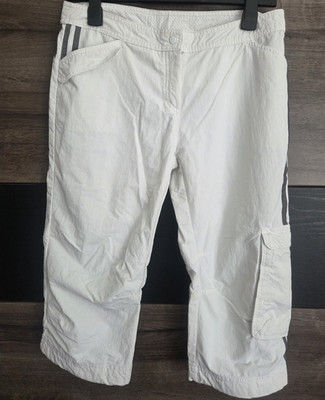 adidas Climacool Damen Cargohose Gr. 38,Weiß atmungsaktiv