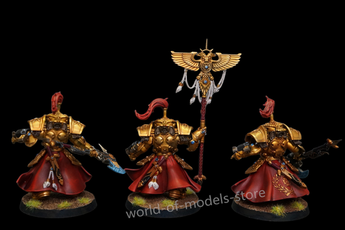 40K pro painted Allarus Custodians Adeptus Custodes Games Workshop Warhammer 40, - Picture 3 of 7