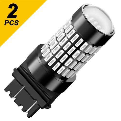 AUXITO 3157 LED Rojo Parada de Freno Luz Trasera Bombillas de Estacionamiento 3057 Par Super Brillante - Imagen 10 de 12