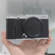 Fujifilm X-M1 16.0MP Digital Camera Silver Body Fujifilm X Series X-M1