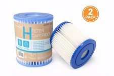 2 x INTEX Type H Swimming Pool Filter Cartridge Replacement Pump Filters Garden