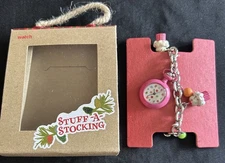 NEW Gymboree Girl 2007 CUPCAKE CUTIE Watch Charm Bracelet May Need Battery Gift