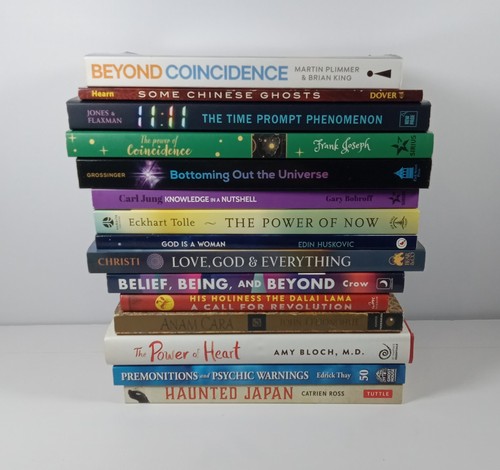 Lot Of 15 Books On Spirituality, Metaphysics, Supernatural Phenomenon & More