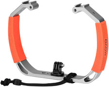 GB-U80T Underwater Diving Rig with Cold Shoe Mounts, Strap - Compatible with Gop