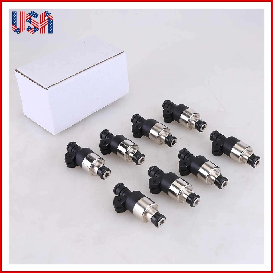 Nuevos inyectores de combustible de 8 piezas aptos para Chevrolet Impala SS 1994 1995 1996 stock en EE. UU. Foto 4 de 4