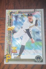 2025 Topps Holiday - Paul Skenes #H70 Holiday Silver Glitter