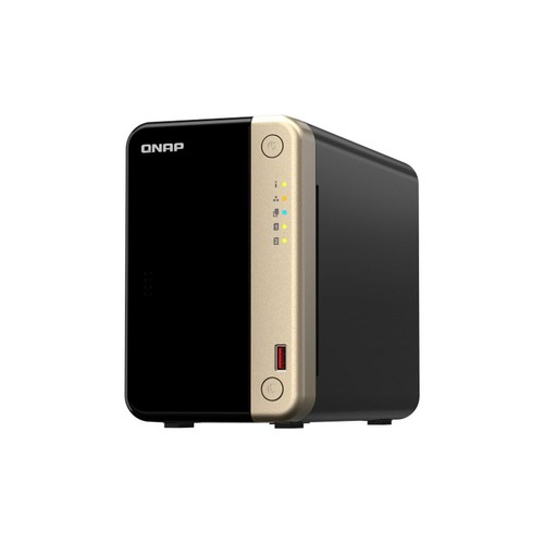 QNAP TS-264-8G 2-Bay, Intel Quad-core CPU, 2 x M.2 Slots, 2.5GbE Desktop NAS, - 第 1/3 張圖片