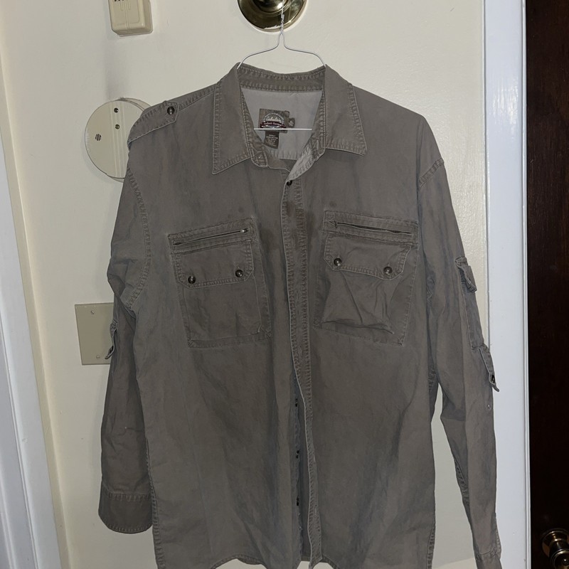 Men’s Cabela Safari Series Shirt, size XL, Outdoor Quality