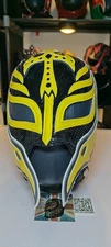 WWE Rey Mysterio Black & Yellow Adults Pro-grade Wrestling Mask