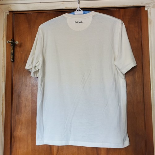 Paul Smith Men'S T-shirt Mainline Lucky Bunny Rabbit Size: M, Cream White, New - Picture 2 of 6