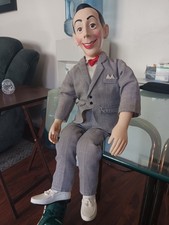 Vintage talking Pee Wee Herman doll, no box, voice is distorted