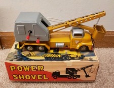 Vintage Cragstan 8" Power Shovel Made in Japan with Original Box