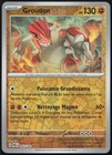 Carte Pokémon Groudon 093/182 Reverse Faille Paradoxe Français