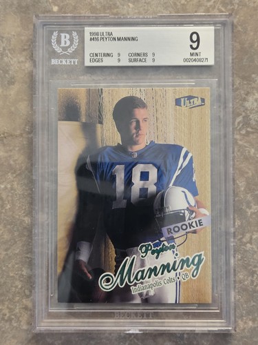 1998 Ultra Peyton Manning #416 card