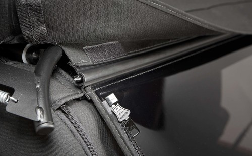 Bestop Trektop NX Plus techo blando negro diamante para Jeep Wrangler JK 07-18 4 puertas - Imagen 10 de 12