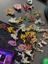 Pokemon Enamel Pins Lot You Choose From Over Diff. Varieties Flat Rate Shipping