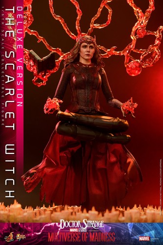 In Stock Hot Toys MMS653 The Multiverse of Madnes 1/6 The Scarlet Witch Deluxe - Picture 12 of 24