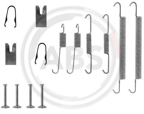 0771Q A.B.S. Accessory Kit, brake shoes for TOYOTA