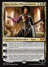 Kaya, Orzhov-Thronräuberin / Orzhov Usurper - ALLEGIANCE - deutsch (n-mint)