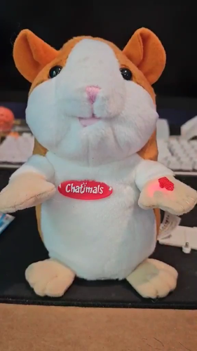 Chatimals Dragon-I The Original Talking Hamster 2010 Repeats You TESTED Toy - Video 1 of 1