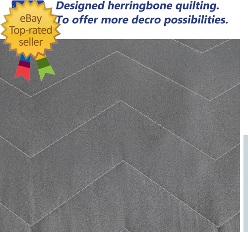 Quilted Memory Foam Body Pillow - Large Full Body Pillows for Adults - Soft Long - Picture 5 of 12