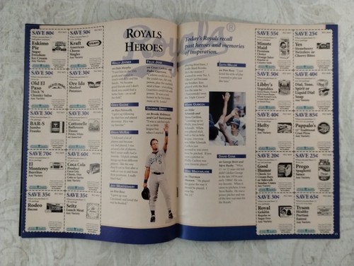 Kansas City Baseball: 1993 Fan Guide-25th Anniversary Keepsake Edition - Picture 3 of 5