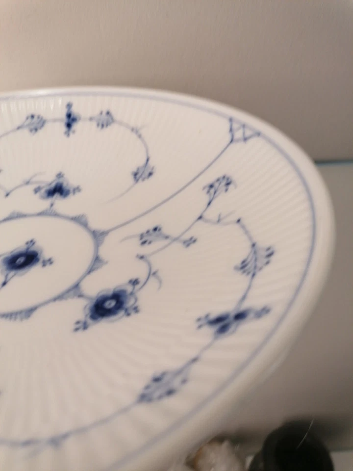 Bing und Grondahl Schale Tazza mit Fuß Kuchen Strohblume No 206 - Bild 4 von 4