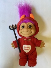 Russ Troll Doll Devilishly Loveable Devil Purple Hair 5  