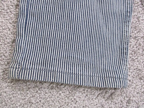 New Levis Jeans 524 Skinny Womens Size 9M 29 Pinstripe New With Tags - Picture 6 of 10
