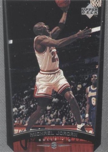1998-99 Upper Deck MJx Timepieces Red #21 Michael Jordan PSA 6